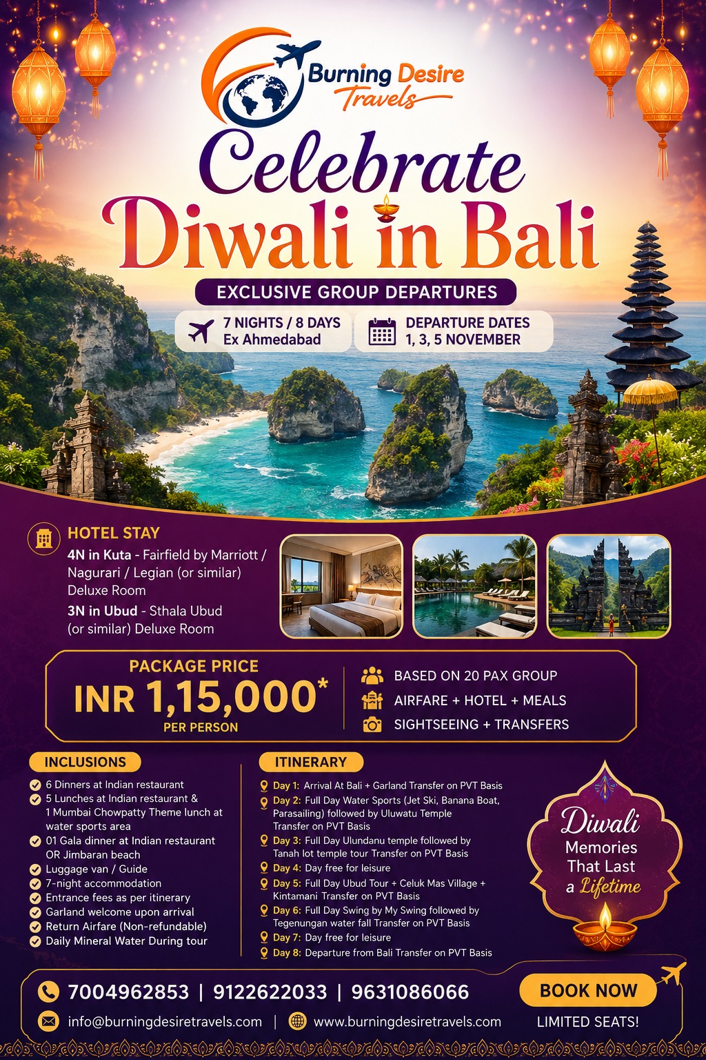 Fixed Departure Bali 1